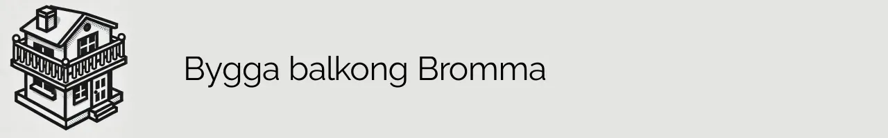 Bygga balkong Bromma